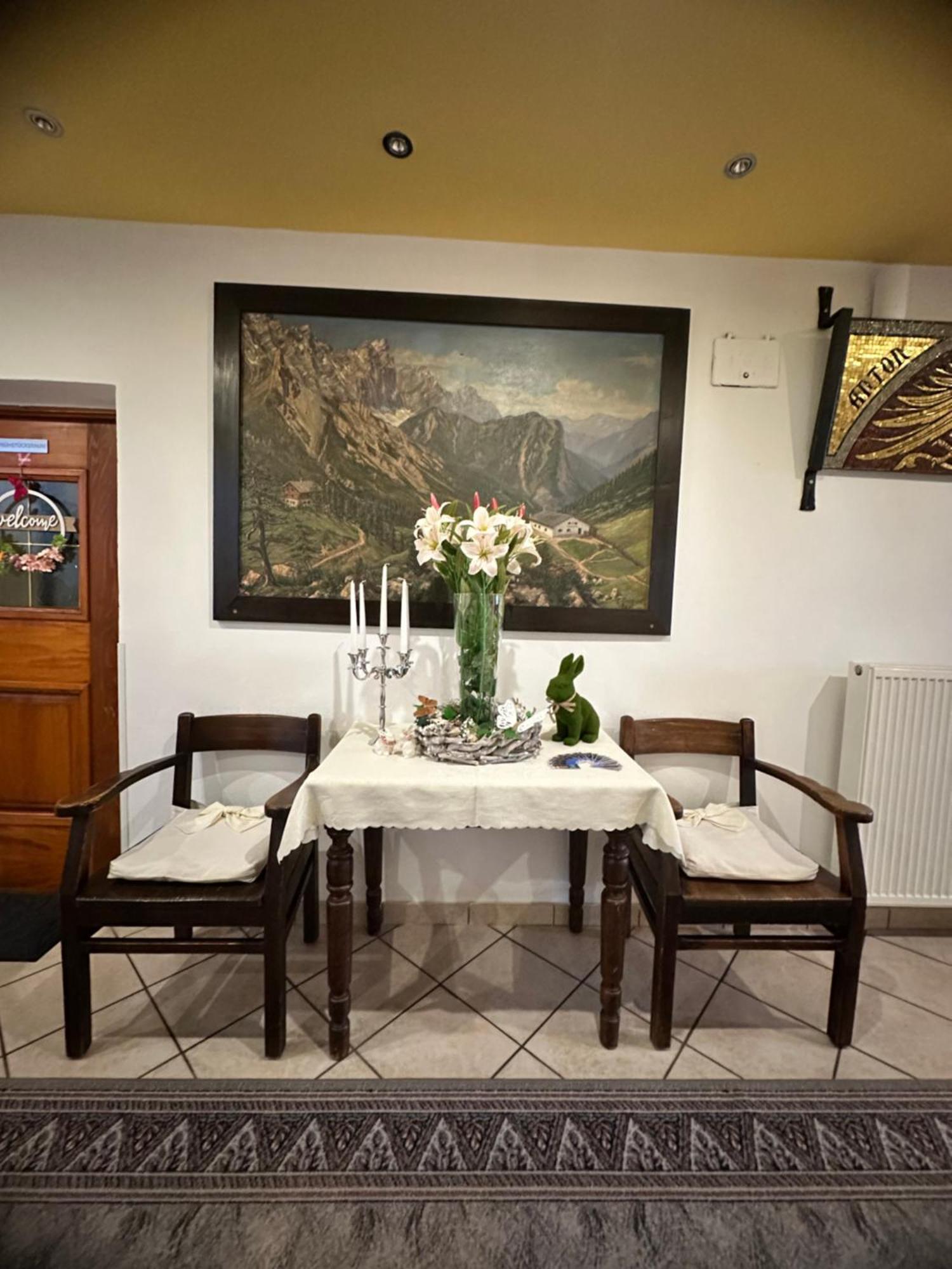 Bed and Breakfast Goldener Adler Scharnitz Exterior foto